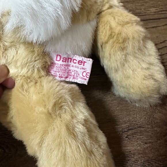 Vtg RUSS BERRIE Dancer Plush Lope Ear Bunny Rabbit - Picture 9 of 11